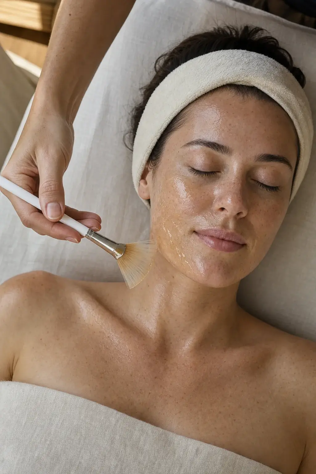 An enzyme peel facial at HQ Aesthetics in Melville, Perth